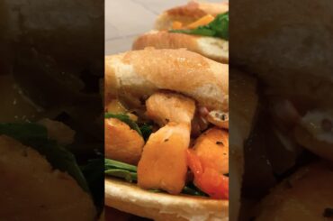 Fall In Love With This Crispy Salmon Sandwich! #salmonrecipes #sanwich #healthyfood