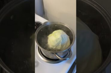 Cooking dinner #recipe #healthy #cabbagerolls