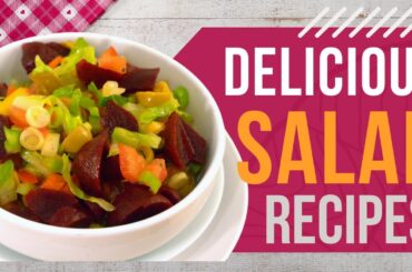 My grandma makes this salad 3 times a week! Delicious and healthy salad!!