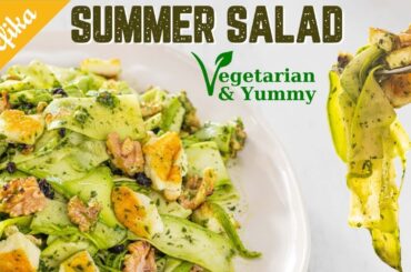 Refika’s Best Summer Salad Recipe | Healthy, Delicious and Vegetarian with Zucchini