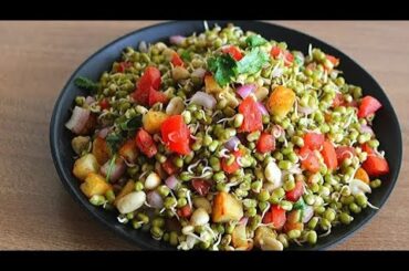 High Proiten Salad For Weight Loss -No oil veg salad recipe for lunch |Weight Loss Recipe