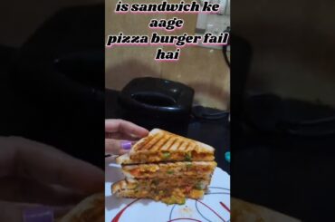 Veg Sandwich| Street Style Veg Grill Sandwich| 5 minutes Healthy Wala Breakfast| #sandwich #food