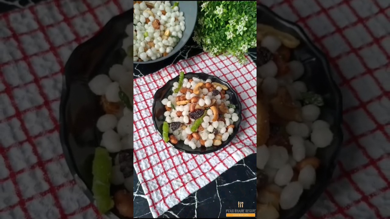 Nylone Sabudana Chivda | Quick Healthy snacks for Evening | Pyar Bhare Recipes Nylone Sabudana Chivda | Quick Healthy snacks for Evening | Pyar Bhare Recipes