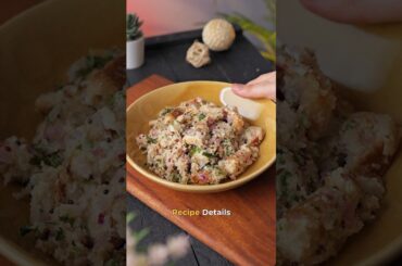 Quick and Easy Dahi Bread Upma Recipe for Busy Women | Healthy Breakfast #healthy #recipe #breakfast