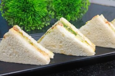 Veg Healthy Sandwich Recipe | Mayonnaise Sandwich | Tiffin Box Recipe| veg Sandwich Kitchen History