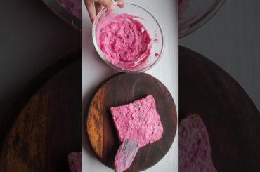 this has to be the prettiest and healthiest sandwich spread