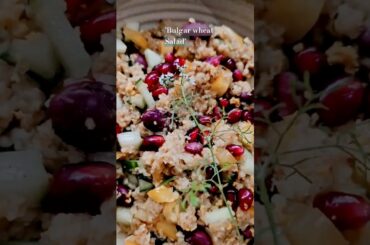 'The Bulgar Wheat Salad'| #trending #music #health #healthy #tasty #homemade #food #lifestyle #yum