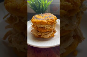 Healthy chicken burger recipe for quick lunch #chickenrecipe #healthyrecipes #asmrcooking