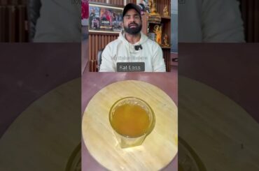 Viral Gym Coach Nitesh Soni's Fat Loss Drink Recipe #fatloss #niteshsoni #fitness #shorts