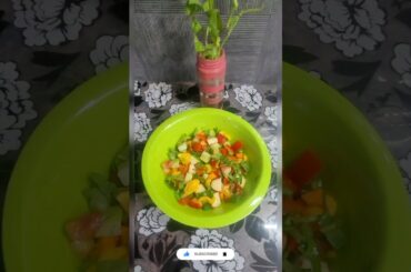 Healthy Colourful Weightloss Salad | Rainbow Salad | Healthy and Tasty Salad #ytshorts #shorts
