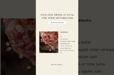 A Simple Drink for #weightloss #healthy #health #selfcare #healthy #beauty #skincare #recipe #food