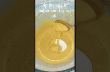 QUICK & EASY EGG BONDA #sandyvlogs #shorts2024new#shorts2024