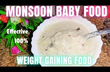 Easy 5 Minutes Healthy Lunch Recipes For 8 Months To 2 Years Babies/Weight Gain & Brain Development