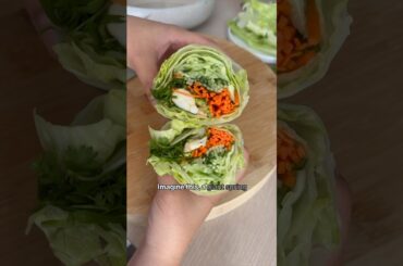 spring roll burrito #healthyrecipes