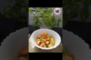 Healthy Fruit Salad Recipe ll Salad for Breakfast #health #healthy