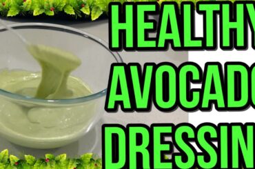 Healthy Avocado Dressing/Sauce #Healthy-lifestyle #Healthy-recipes #Heathyeating