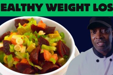 Healthy Weight Loss Salad Recipe For Dinner!