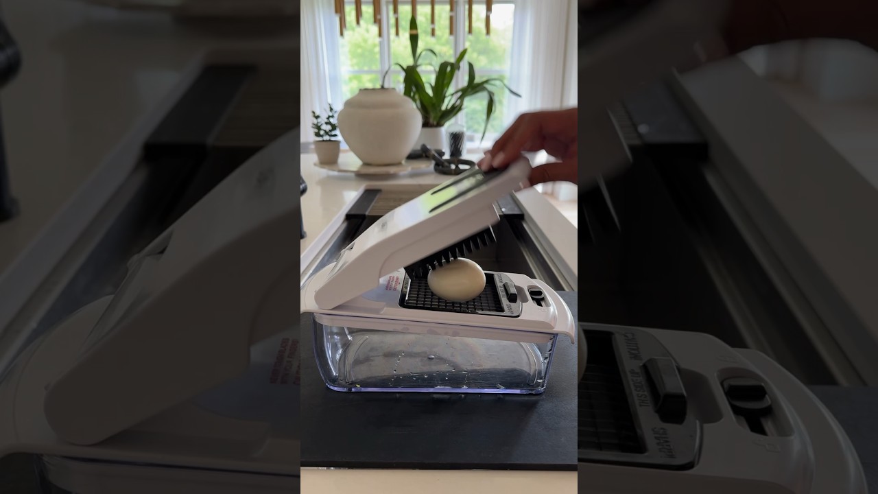 The only way we make a chopped Egg Salad #eggs #chopper #fooddolls The only way we make a chopped Egg Salad #eggs #chopper #fooddolls