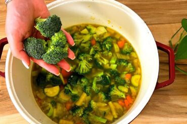It's so delicious that I make it almost every day | Healthy broccoli soup recipe | So simple