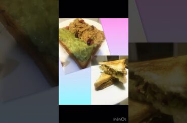 5 minutes Easy  Healthy avacado fruit sandwich breakfast / bread fruit sandwich yummy Tasty recipes