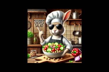 No-Cook Mediterranean Chickpea Salad. Easy Healthy Recipes.