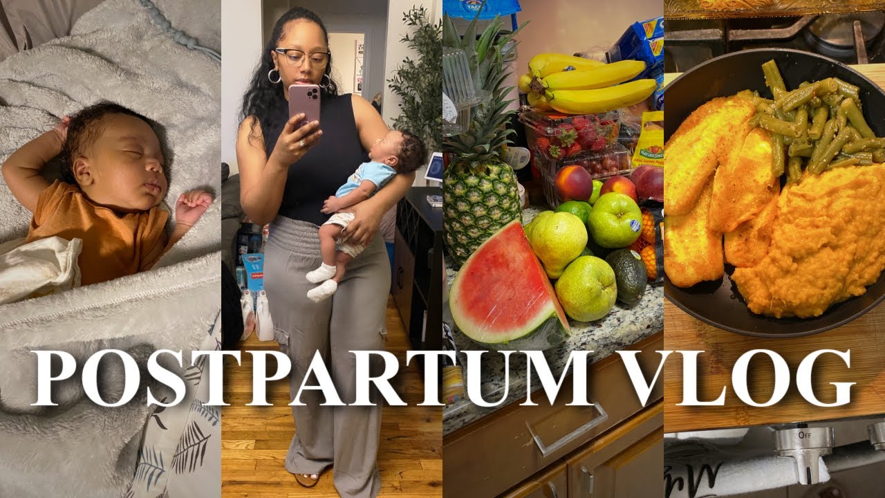 VLOG: Baby Turns 1 Month, HUGE Grocery Haul + Healthy Dinner Ideas VLOG: Baby Turns 1 Month, HUGE Grocery Haul + Healthy Dinner Ideas
