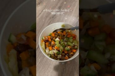 Vegetable Healthy salad recipe! Subscribe @mariyafathima1250  for more ! Recipe in description