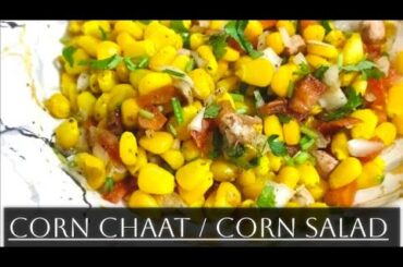 Crunchy Corn Salad Healthy And Tasty The Best Corn Salad Recipe | Monsoon Spl Snack |Meher's Kitchen