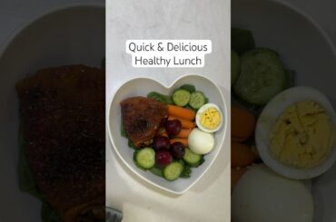 Quick & Delicious healthy lunch. #healthylunchideas #healthyfood #healthyrecipes #healthyeating