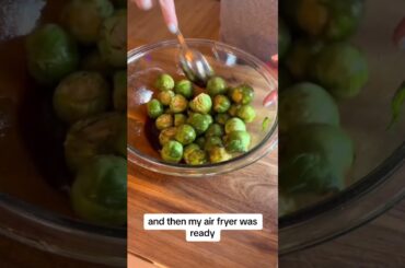 Brussel Sprouts Recipe | Brussel Sprouts Air Fryer | Healthy Recipe for Weight Loss | Weight Loss