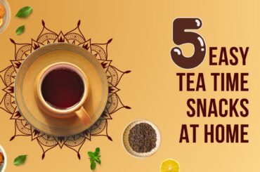 Easy Snacks At Home || Evening Snacks Recipe || Easy Healthy Snacks To Make At Home