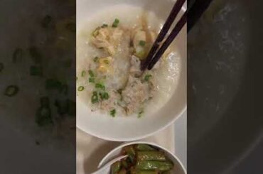 PANIHAPON #solo #dinner #healthy #life #food #simple #yummy #easy #recipe #congee