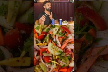 Healthy Cucumber Salad | Salad Recipe #viratkohli #shorts #salad #shortsfeed #viral