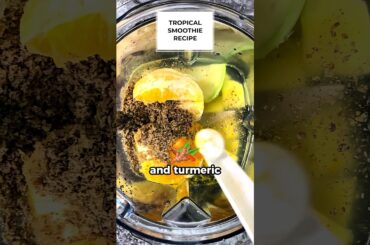 Tropical Smoothie Recipes - Healthy Fruity Smoothies#shorts