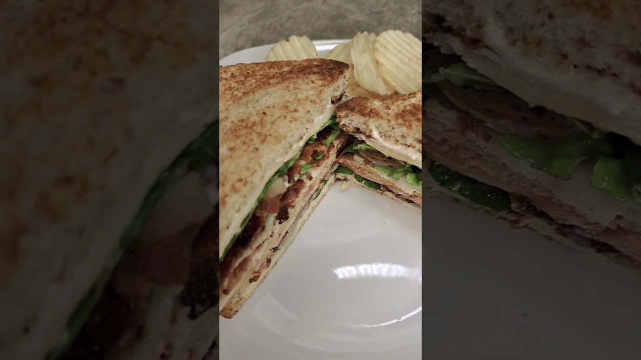 Enticing Club Sandwich #Shorts #sandwich #healthy Enticing Club Sandwich #Shorts #sandwich #healthy