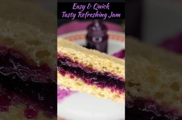 Jamun Jam | Indian Blackberry Jam | Quick and Yummy Recipe #shorts #viral @MallikasFoodMagic