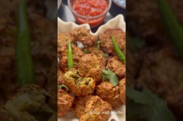 Tasty Healthy Air Fryer Snack Recipe Out #airfryer #pakora #newrecipe @ShinewithShobs