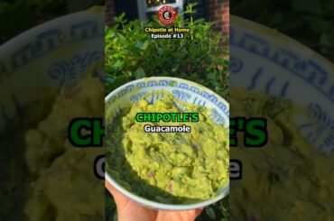 Chipotle’s Guacamole Recipe (From a Former Employee)