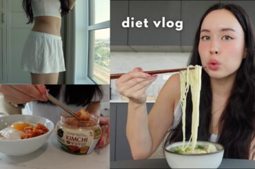 [diet vlog] 1 month to lose weight for summer (healthy Asian recipes)