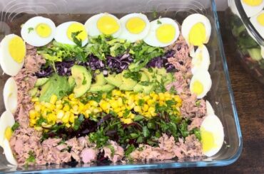 2 SET OF HEALTHY SUMMER SALAD | WEIGHT LOSS RECIPES | LAWYER-CHEF