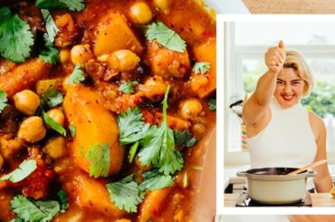 Chickpea Curry - Easy Vegan Chickpea & Butternut Squash Recipe | Delicious & Healthy One-Pot Meal