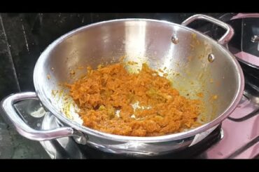 Carrot curry healthy recipe lunch box lo ki chapati lo ki fast ga chesukune curry simple and easy