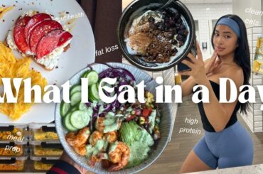 What I Eat In a Day // Easy Healthy Recipes, Meal Prep, Healing Eating Habits