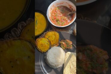 Simple Veg Thali for Lunch | Ghar ka Khana #shorts #youtubeshorts