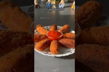 Recipe of crispy Bread Roll #shorts #viral #crunchy #snacks