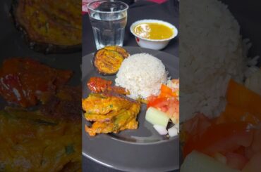 Desi Household Cooking ASMR | Veg thali for Lunch  #shorts #youtubeshorts