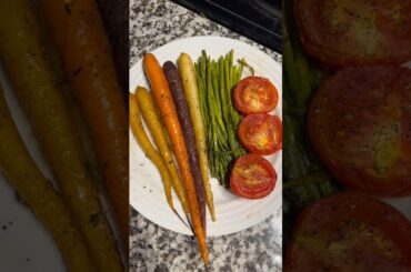 How to roast vegetables in oven #veganrecipes #quickrecipes #healthyrecipes #vegetables #foodie
