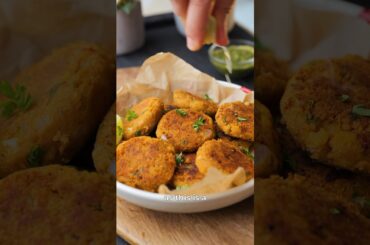 Viral Soya Tikki  | Delicious 30mins High Protein Snack | Kids lunch snack #healthy #proteinpacked