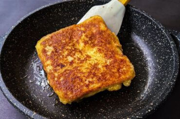 I've never eaten such delicious toast! 5 minutes quick breakfast! Easy, Delicious and Healthy!