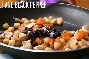 Easy Chicken and Chickpea Stir Fry Recipe | Quick & Healthy Dinner Ideas